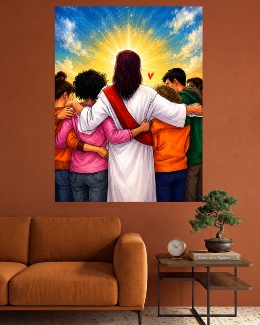 Jesus Christ | Faith & Unity Art Poster | 1 Poster