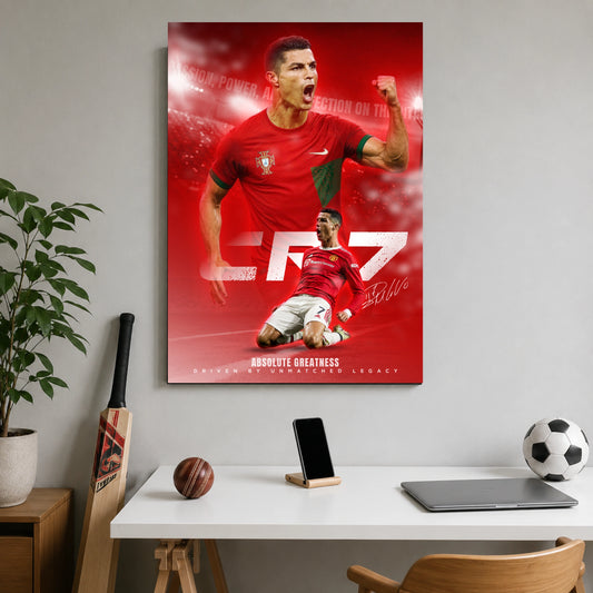 Cristiano Ronaldo | CR7 Football Poster