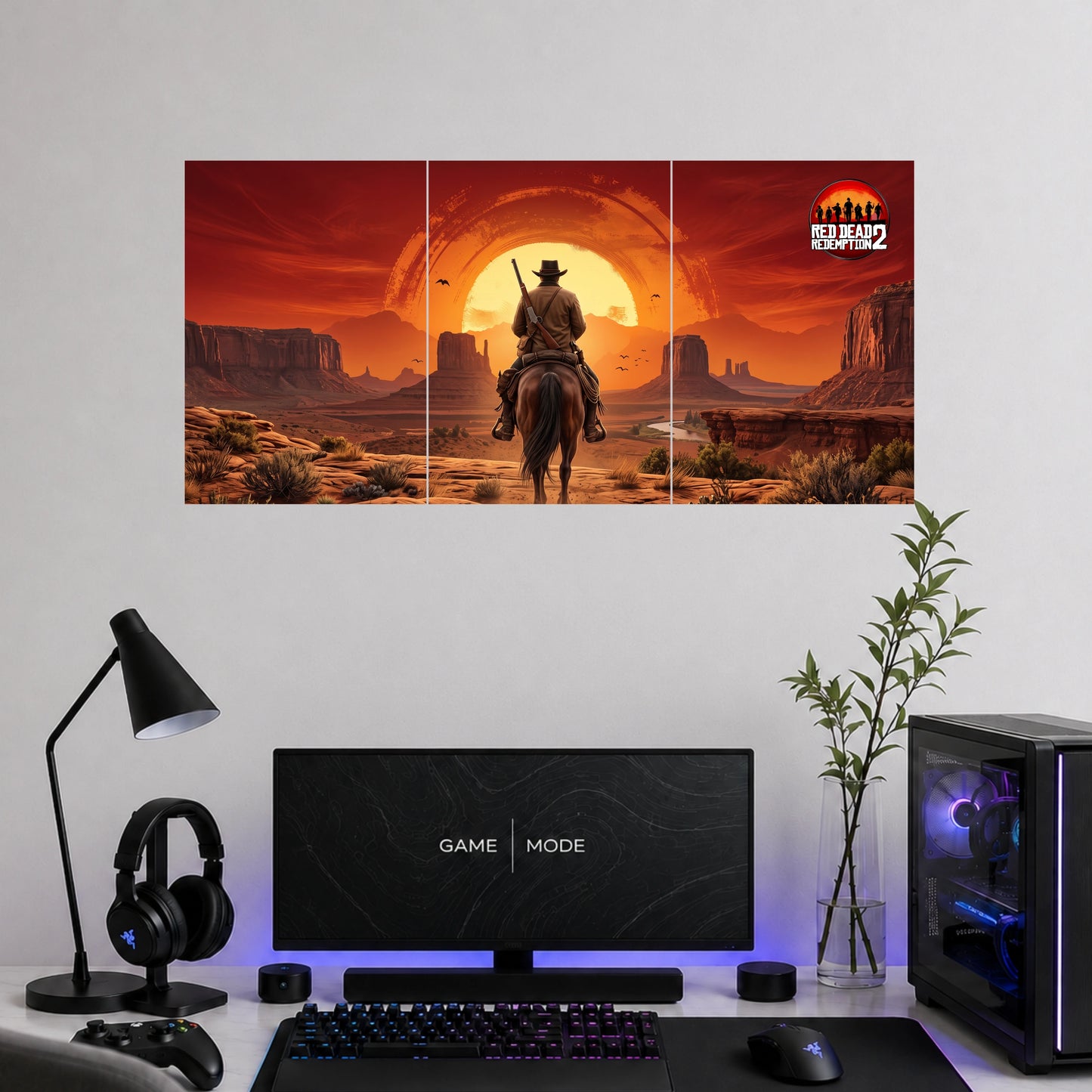 Red Dead Redemption 2  | Western Gaming Wall Poster |  3 Posters