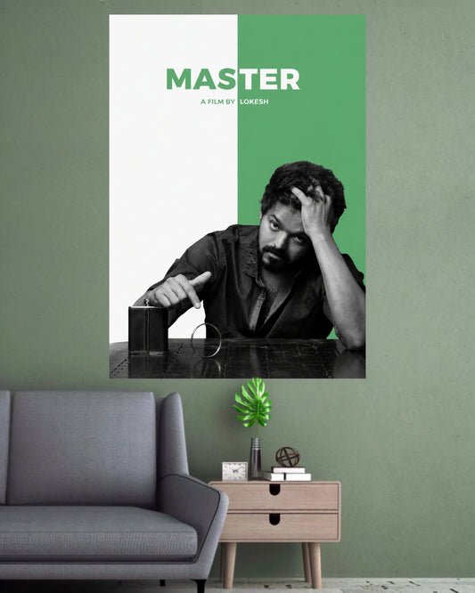 Master | Thalapathy Vijay Movie Wall Poster | 1 Poster