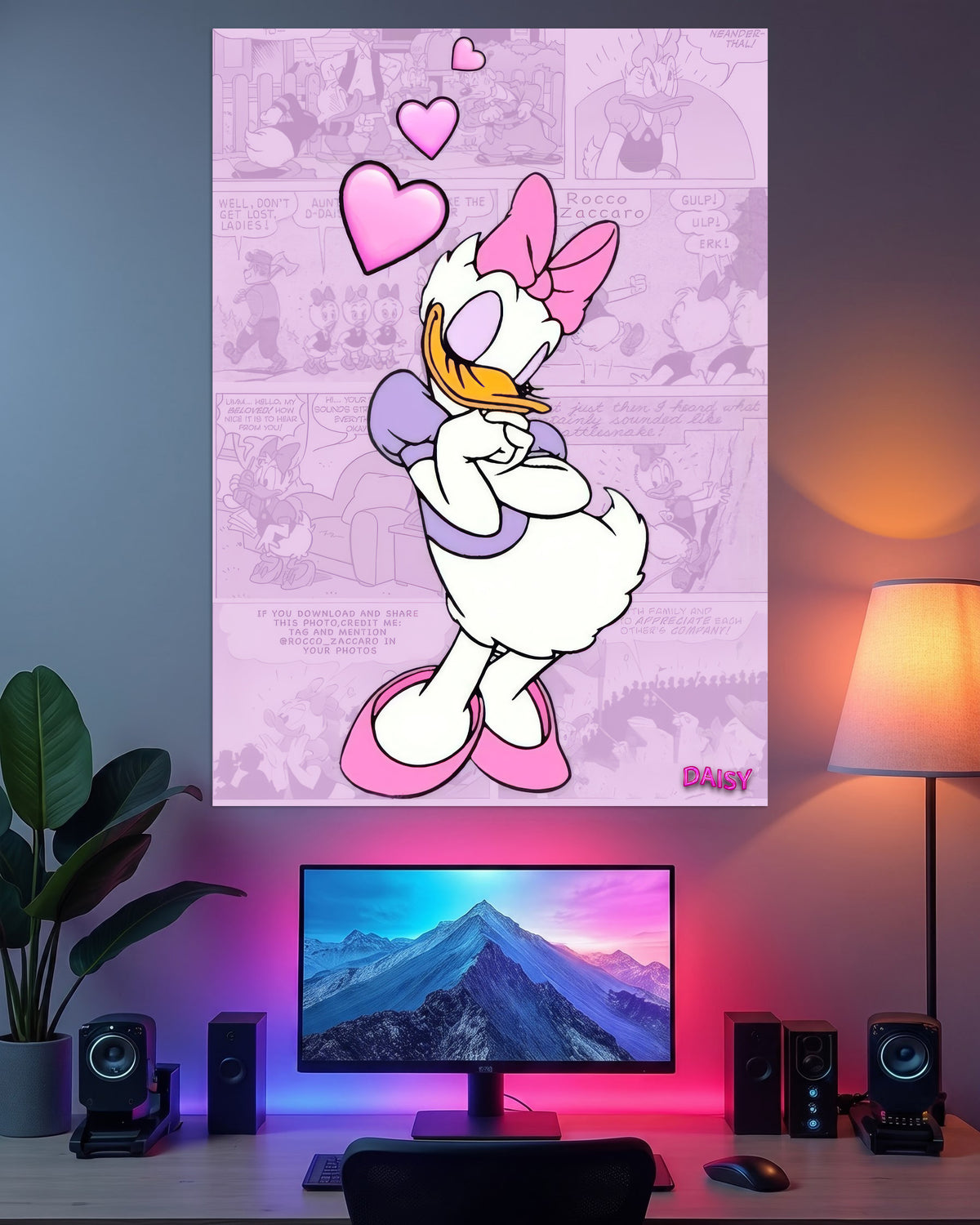 Daisy Duck | Cartoon Wall Poster | 1 Poster