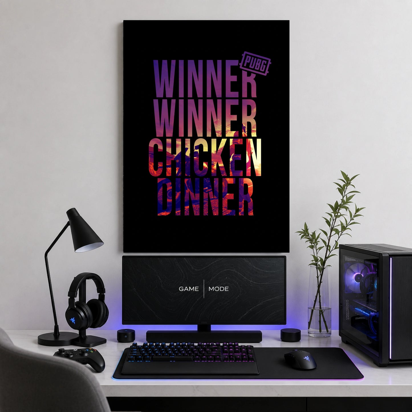 PUBG Winner Winner Chicken Dinner Poster