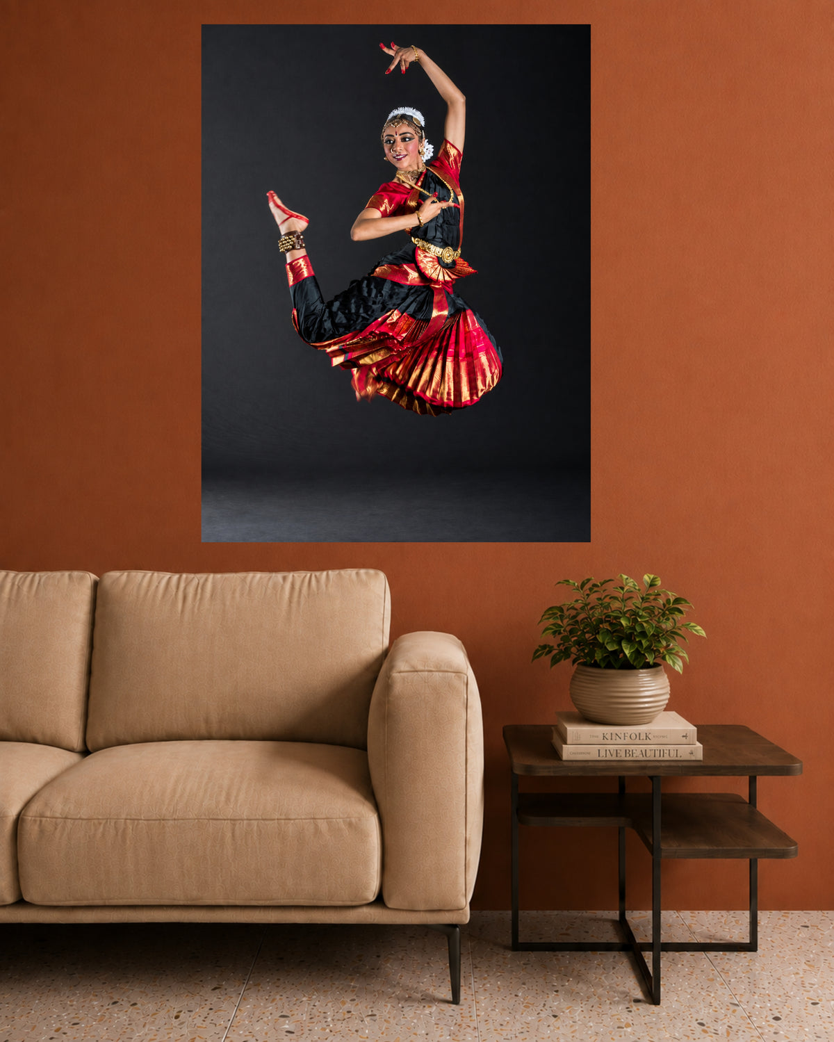 Indian Classical Dancer | Traditional Dance Wall Poster | 1 Poster