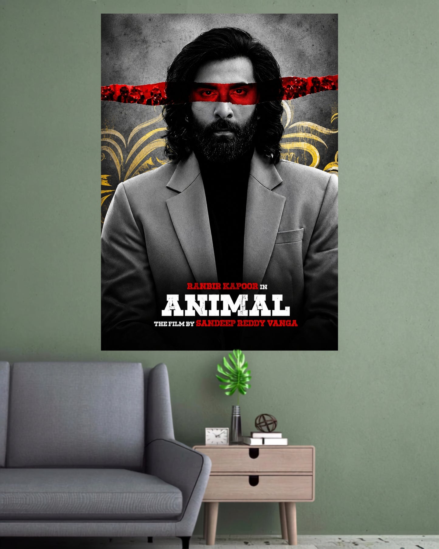 Animal | Ranbir Kapoor Wall Poster | 1 Poster