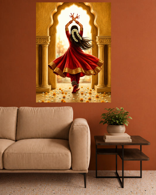 Indian Classical Dance | Traditional Wall Poster | 1 Poster