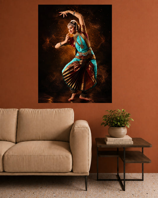 Bharatanatyam | Indian Classical Dance Wall Poster | 1 Poster