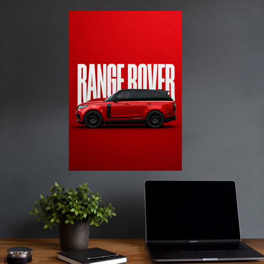 Range Rover | Luxury SUV Wall Poster | 1 Poster