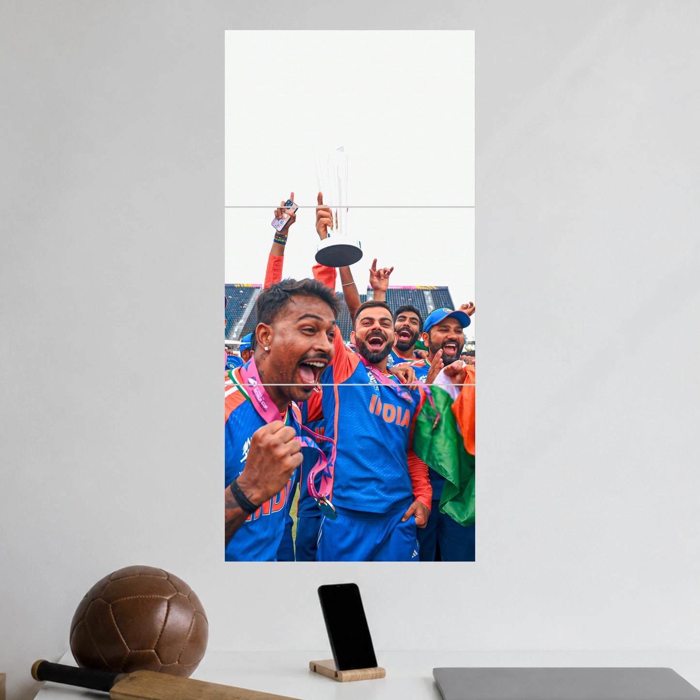 Team India Champions | Cricket Wall Poster | 3 Poster