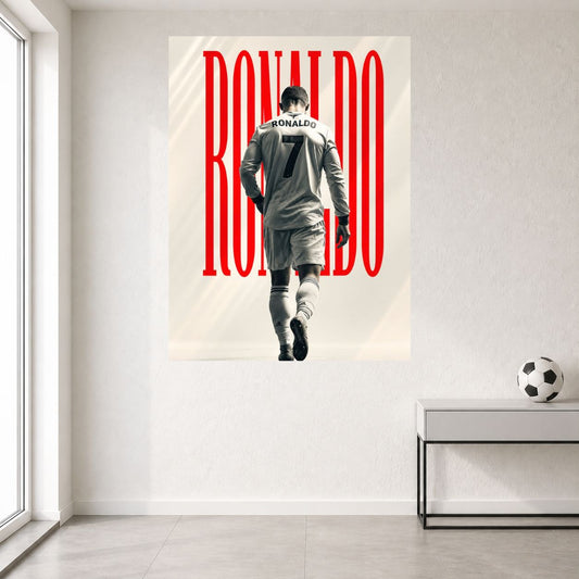 Ronaldo 7 | Iconic Football Legend Wall Poster | 1 Poster