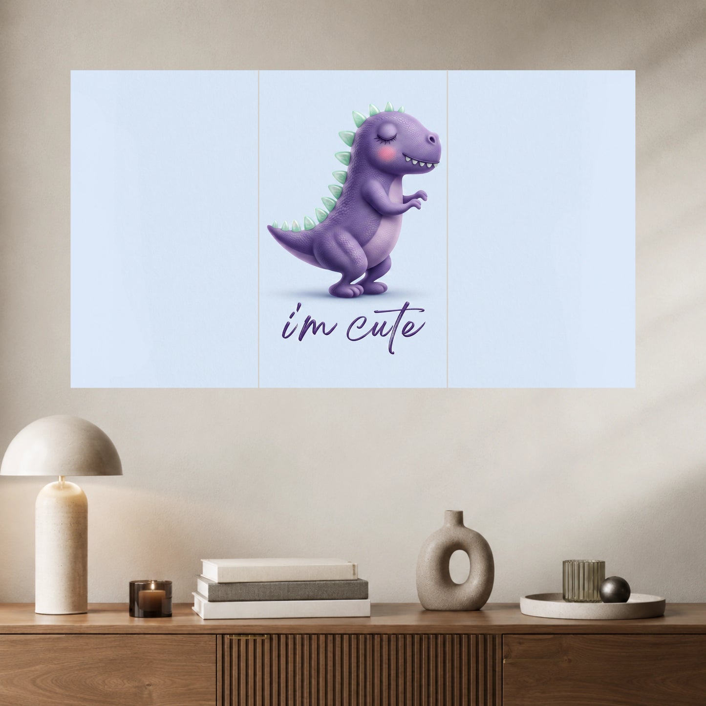 Cute Dinosaur | Kids Wall Poster | 3 Poster