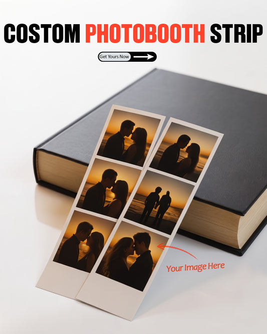 Custom Photobooth Strip | Upload Your Own Photos | Personalized Photo Strip Prints