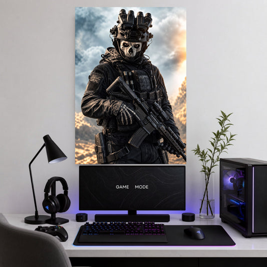 Ghost | Call of Duty Night Vision Tactical Gaming Wall Poster | 1 Poster