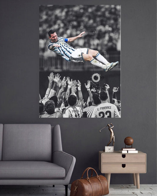 Argentina Victory Celebration | Football Champions Wall Poster | 1 Poster