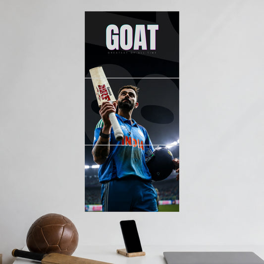 Virat Kohli | Cricket Wall Poster | 3 Poster