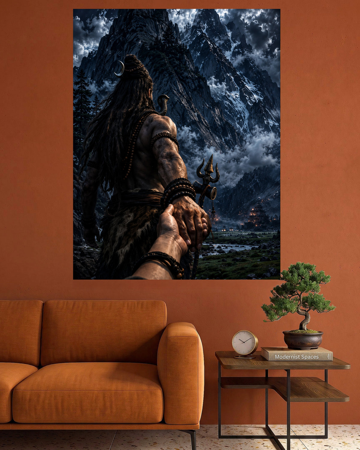 Lord Shiva | Mahadev Mountain Wall Poster | 1 Poster