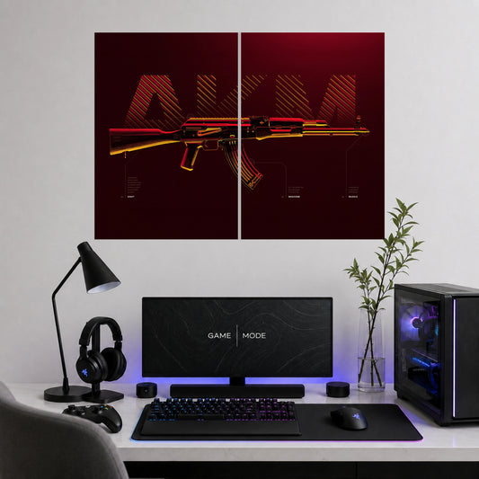 AK-47 Wall Arts  |  2 Poster