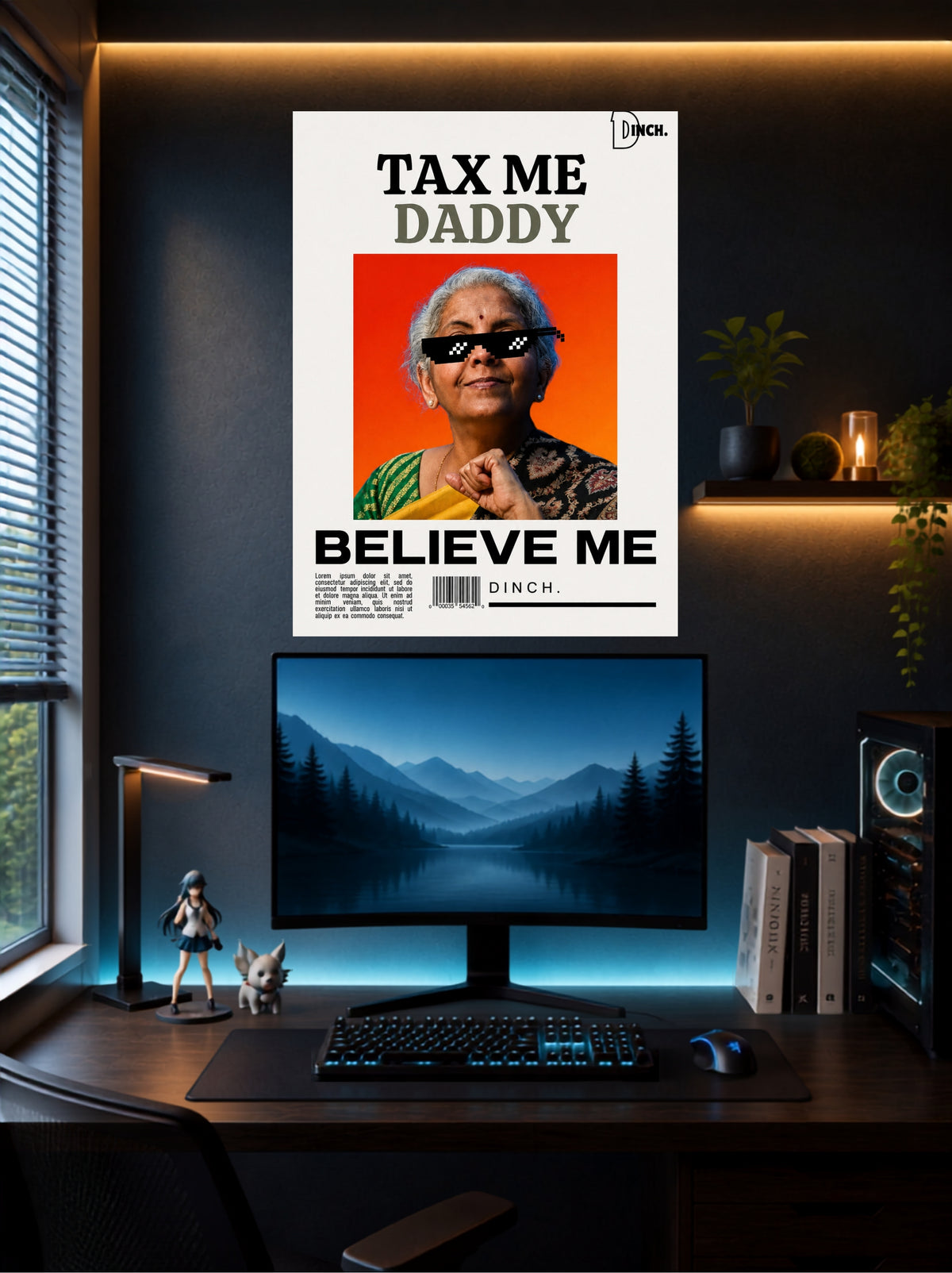 Tax Me Daddy | Funny Meme Wall Poster | 1 Poster