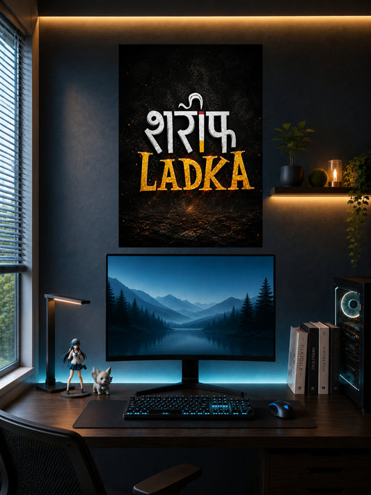 Ladka | Motivational Wall Poster | 1 Poster