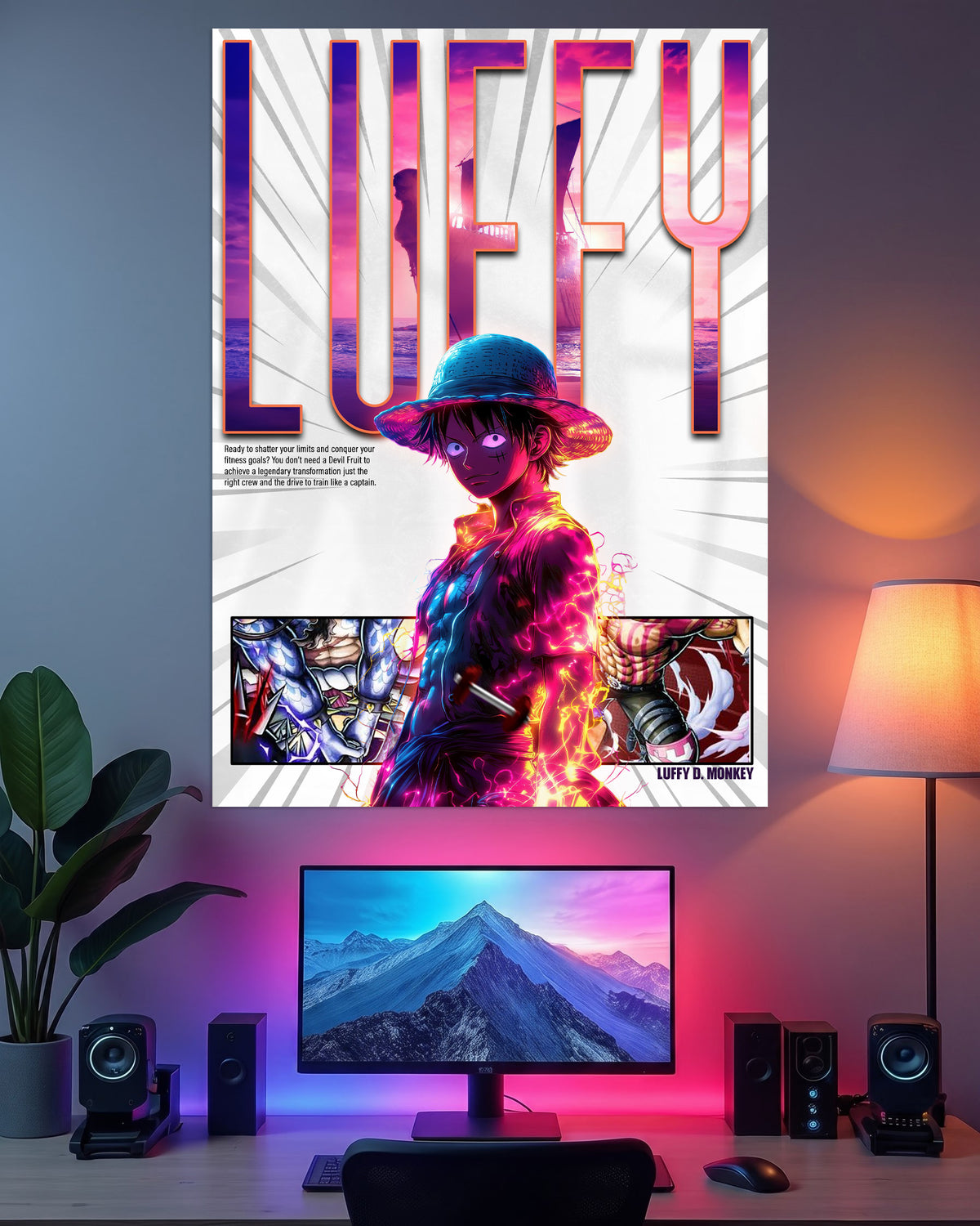 Luffy | One Piece Anime Wall Poster | 1 Poster