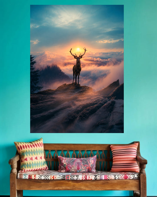 Majestic Deer | Nature Wall Poster | 1 Poster