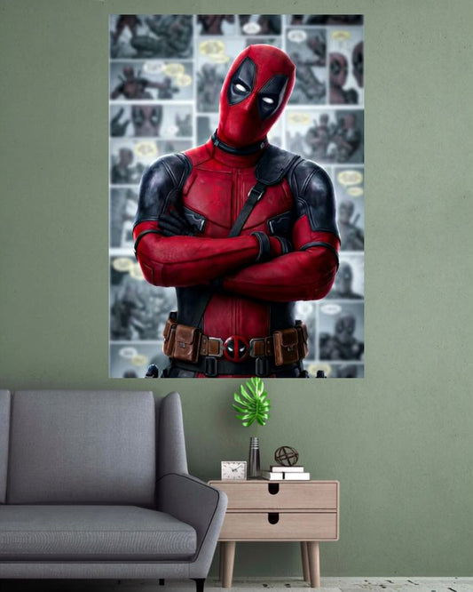 Deadpool Comic | Superhero Movie Wall Poster | 1 Poster