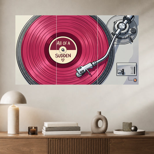 Vintage Vinyl Record | Music Wall Poster | 3 Poster