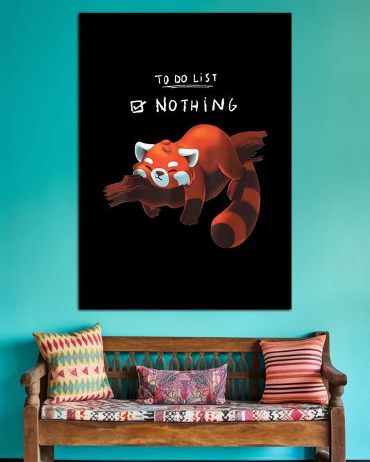 To Do List: Nothing Wall Poster | 1 Poster