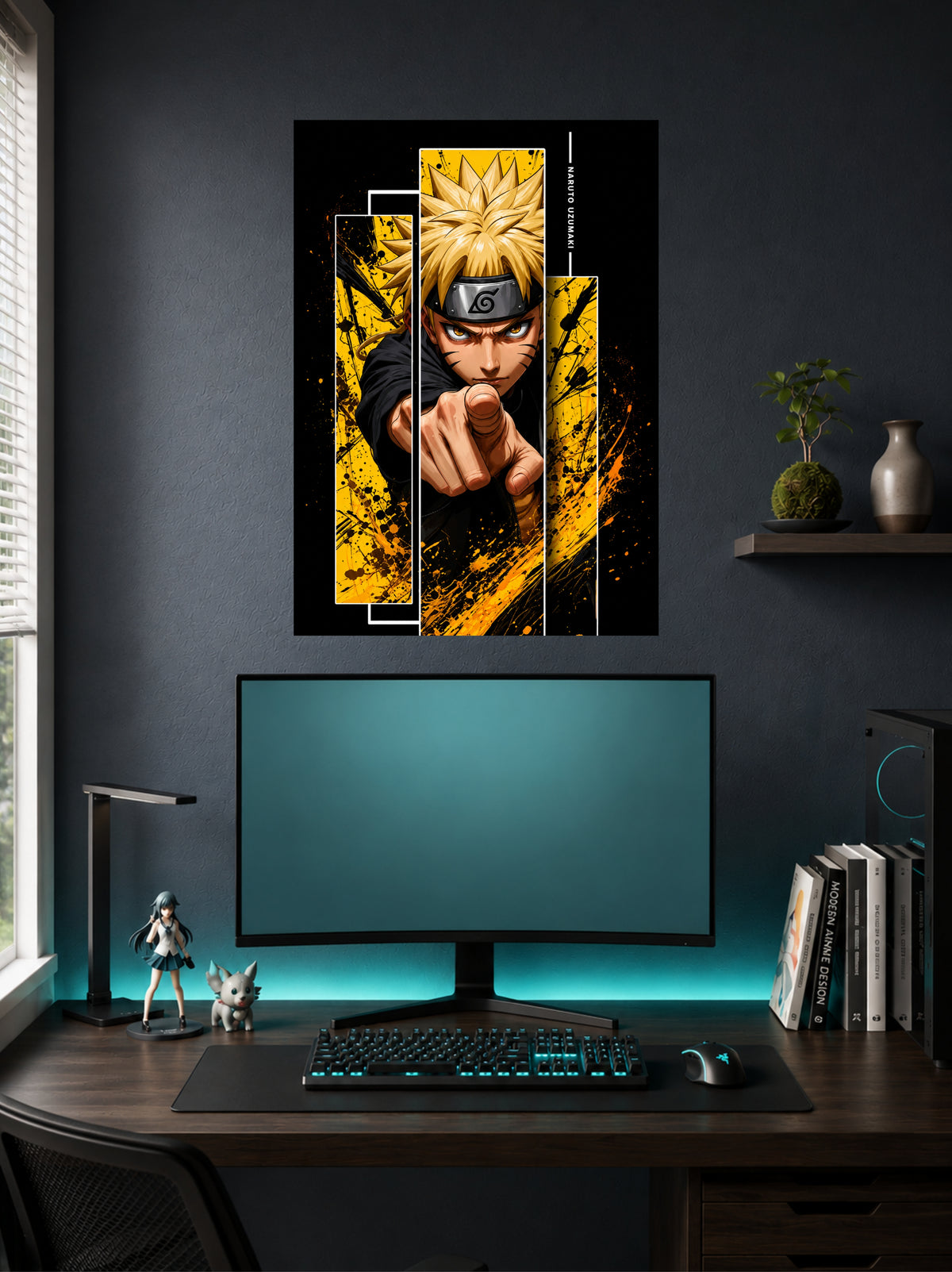 Naruto Uzumaki | Minimalist Art Poster | 1 Poster