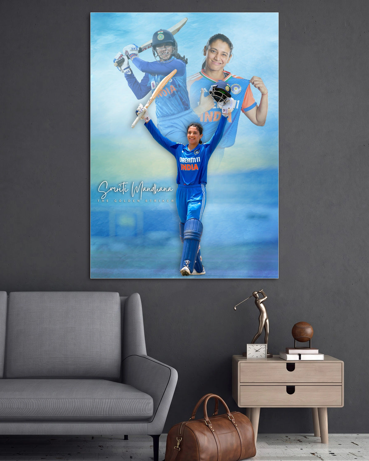 Smriti Mandhana | Cricket Wall Poster | 1 Poster
