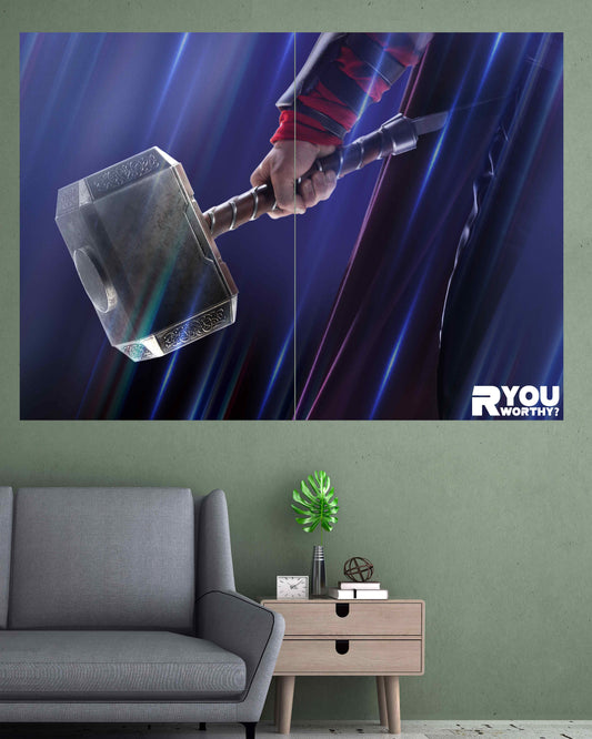 Thor's Mjolnir | Marvel Wall Poster | 2 Posters