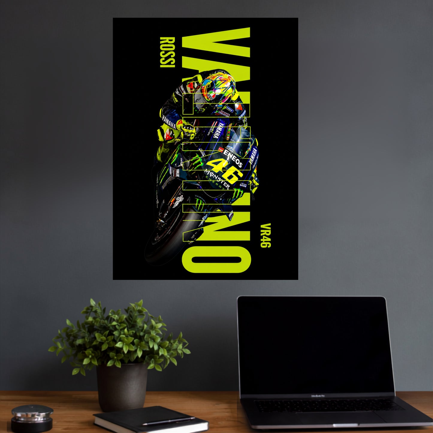 Valentino Rossi | MotoGP Racing Wall Poster | 1 Poster