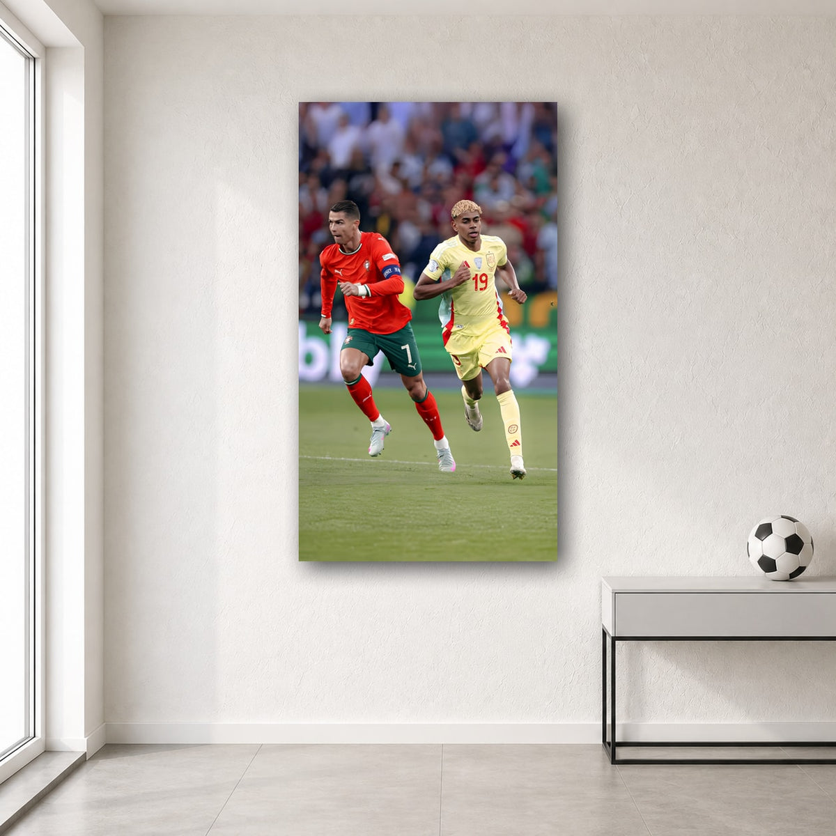 Ronaldo wall poster design 14 – football wall art for room