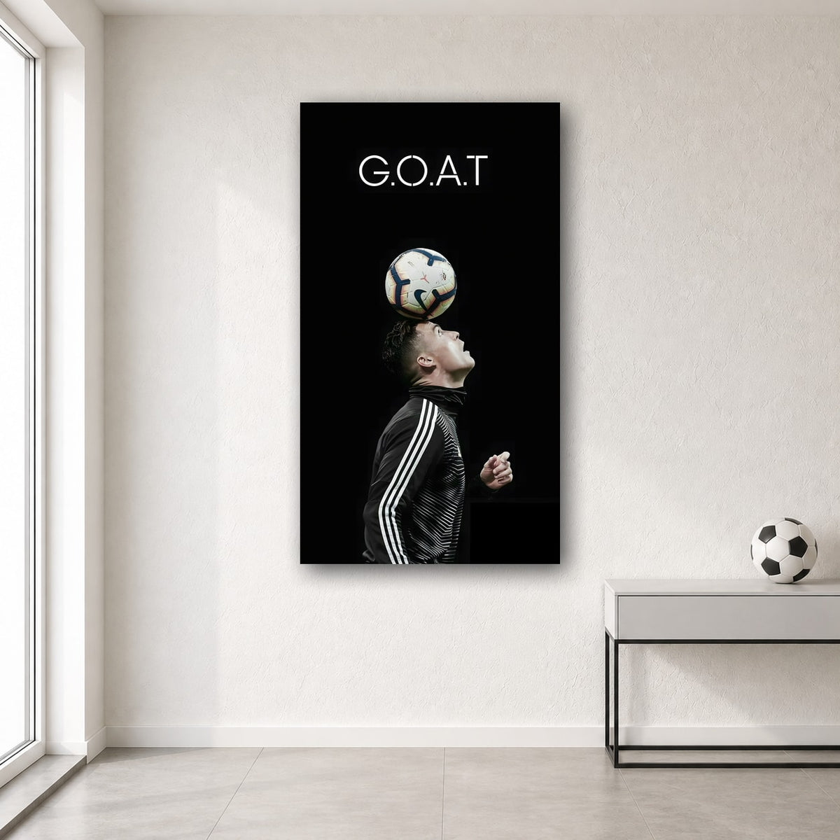 Ronaldo wall poster design 15 – football wall art for room