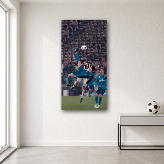 Ronaldo wall poster design 2 – football wall art for room
