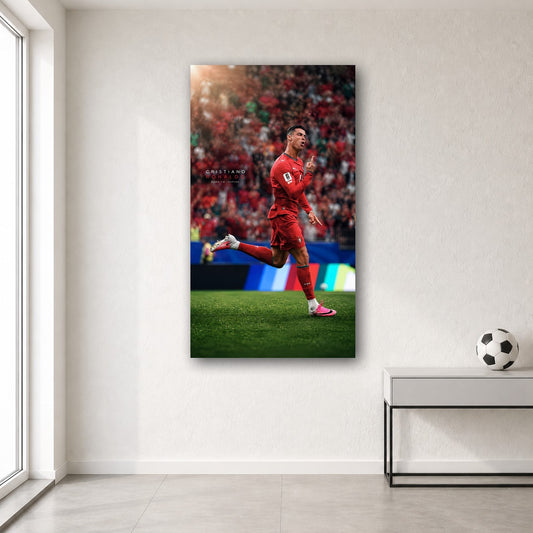 Ronaldo wall poster design 23 – football wall art for room