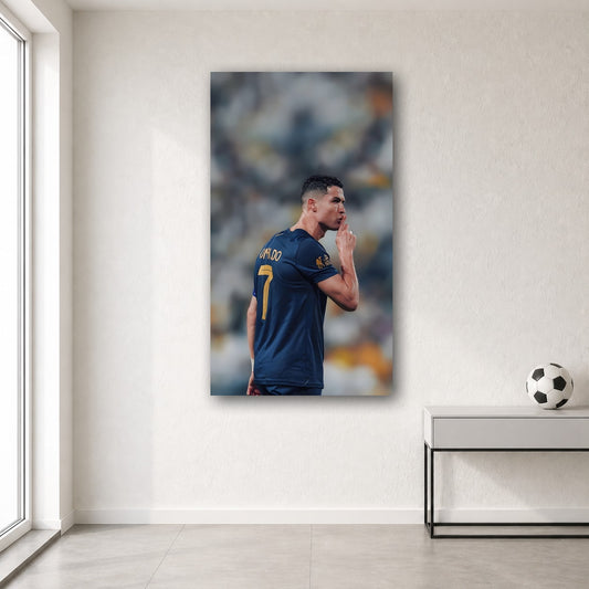 Ronaldo wall poster design 35 – football wall art for room
