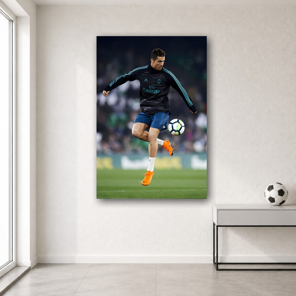 Ronaldo wall poster design 37 – football wall art for room