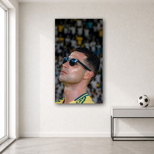 Ronaldo wall poster design 5 – football wall art for room