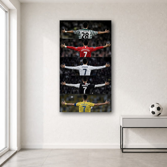 Ronaldo wall poster design 8 – football wall art for room