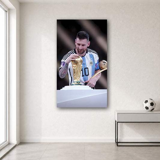 Messi wall poster design 1 – football wall art for room