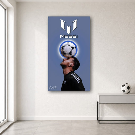 Messi wall poster design 16 – football wall art for room