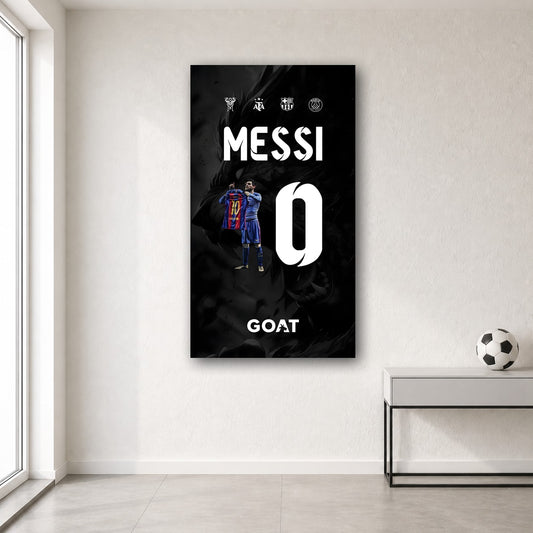 Messi wall poster design 25 – football wall art for room