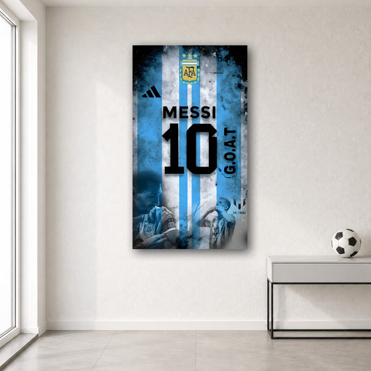 Messi wall poster design 26 – football wall art for room
