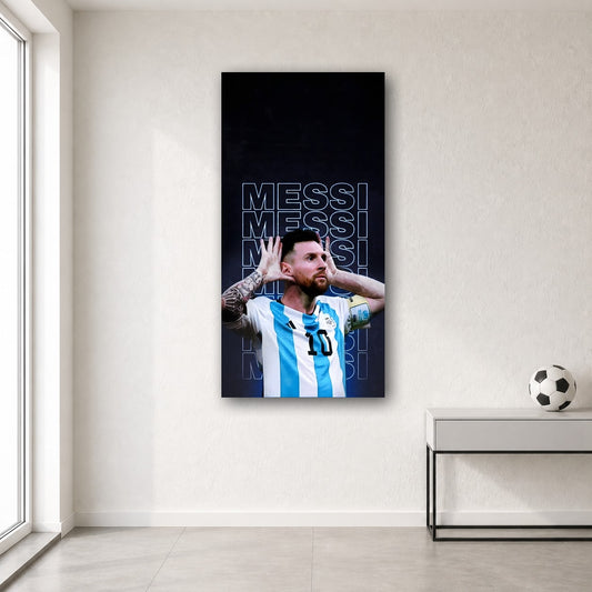 Messi wall poster design 27 – football wall art for room