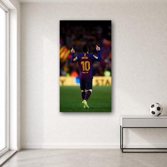 Messi wall poster design 3 – football wall art for room