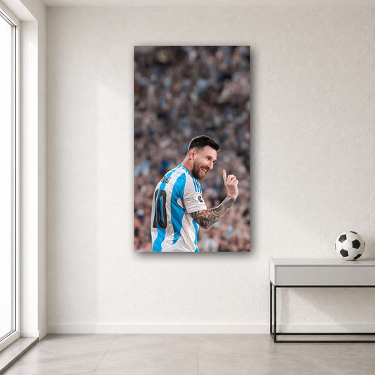 Messi wall poster design 30 – football wall art for room