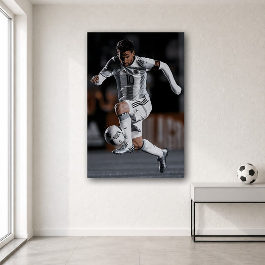 Messi wall poster design 34 – football wall art for room