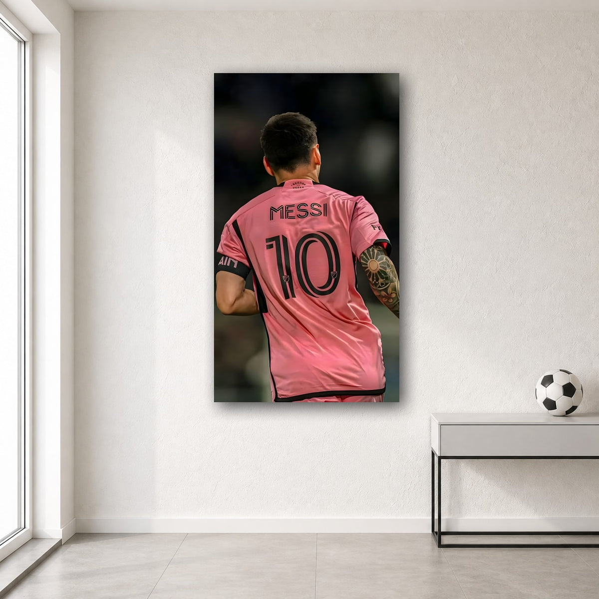 Messi wall poster design 39 – football wall art for room