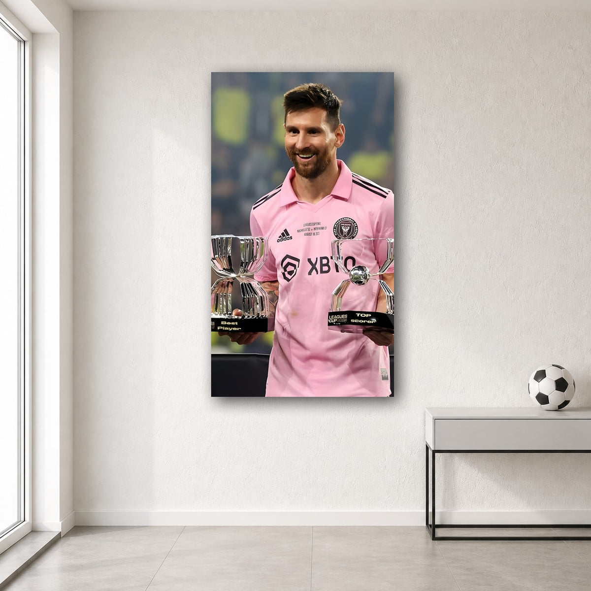 Messi wall poster design 47 – football wall art for room