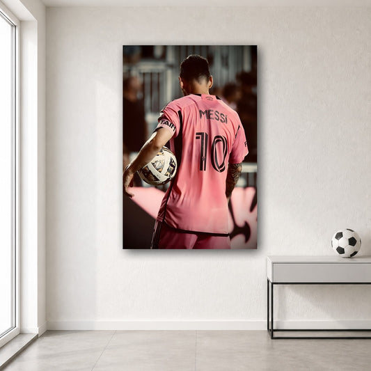 Messi wall poster design 48 – football wall art for room